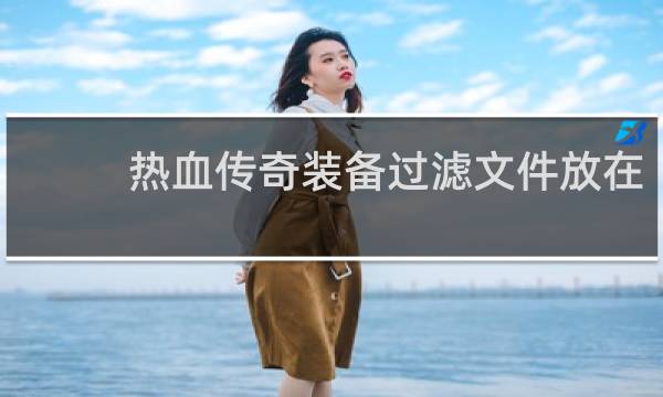热血传奇装备过滤文件放在