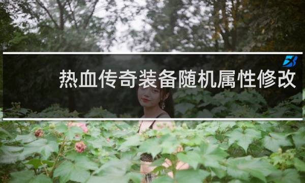 热血传奇装备随机属性修改