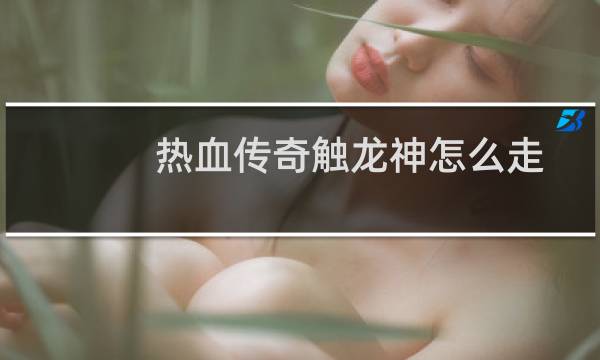 热血传奇触龙神怎么走