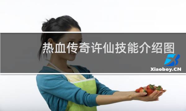 热血传奇许仙技能介绍图