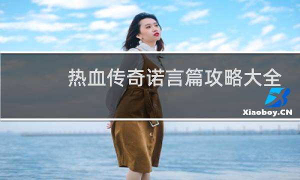 热血传奇诺言篇攻略大全