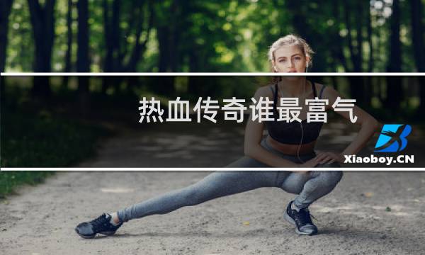 热血传奇谁最富气