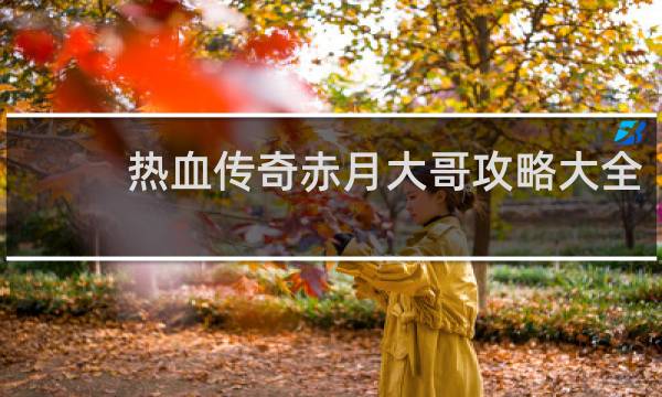 热血传奇赤月大哥攻略大全