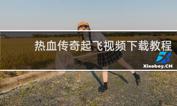 热血传奇起飞视频下载教程