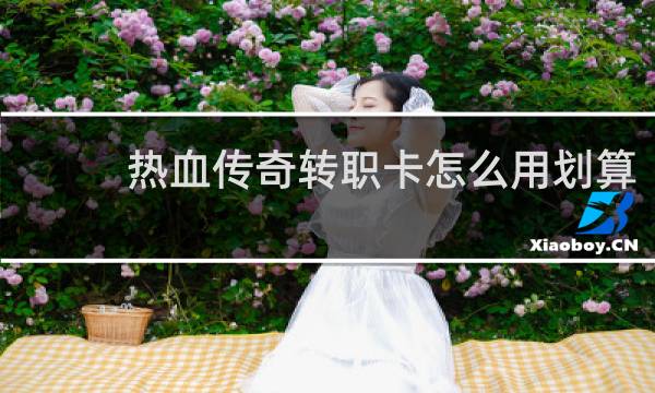 热血传奇转职卡怎么用划算