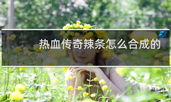 热血传奇辣条怎么合成的