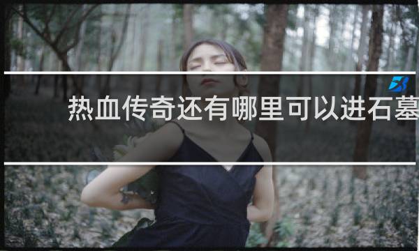 热血传奇还有哪里可以进石墓