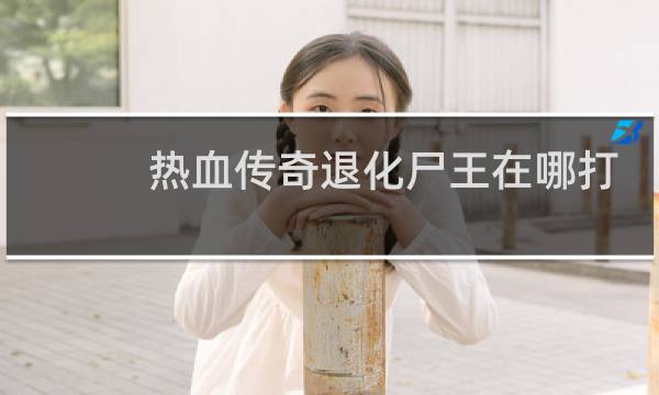 热血传奇退化尸王在哪打