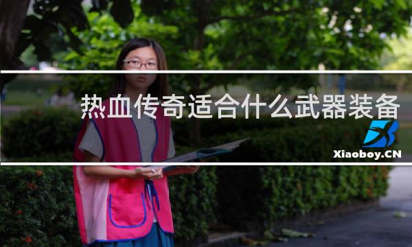 热血传奇适合什么武器装备