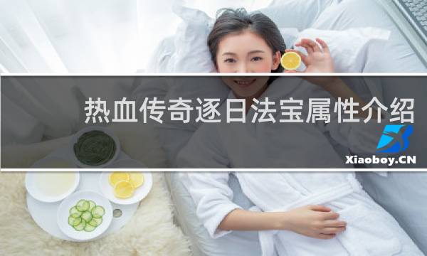热血传奇逐日法宝属性介绍
