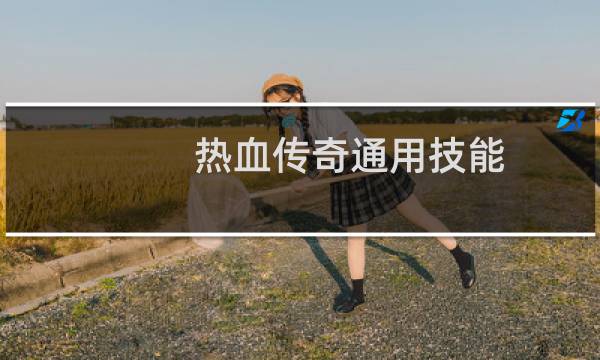 热血传奇通用技能