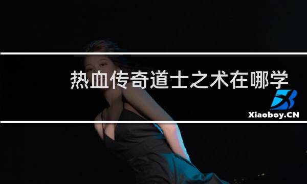 热血传奇道士之术在哪学