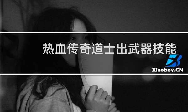 热血传奇道士出武器技能