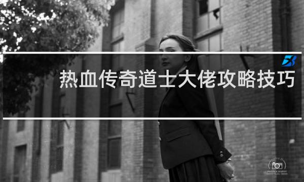 热血传奇道士大佬攻略技巧