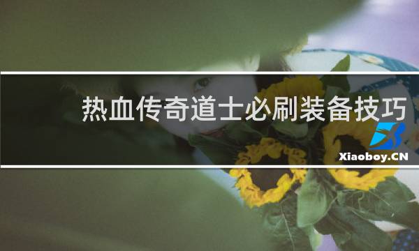 热血传奇道士必刷装备技巧