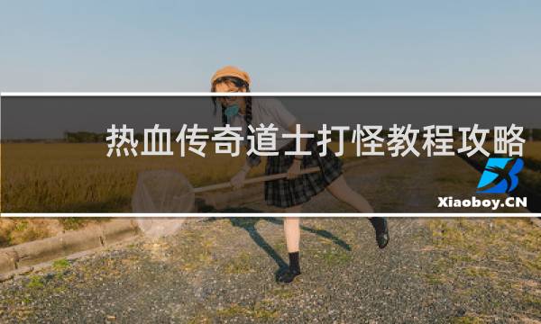 热血传奇道士打怪教程攻略