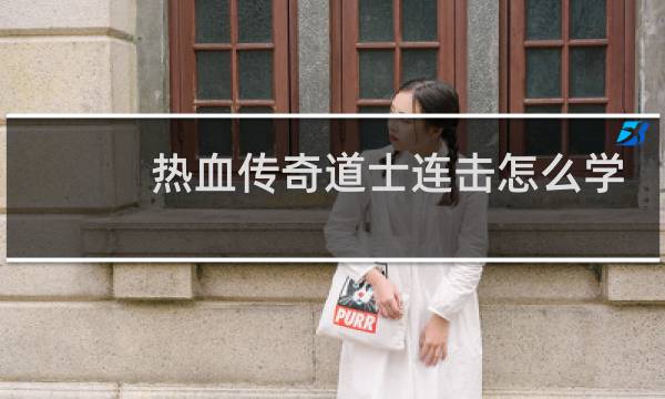 热血传奇道士连击怎么学