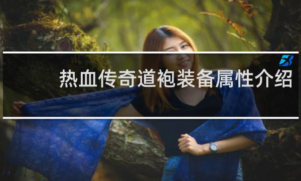 热血传奇道袍装备属性介绍