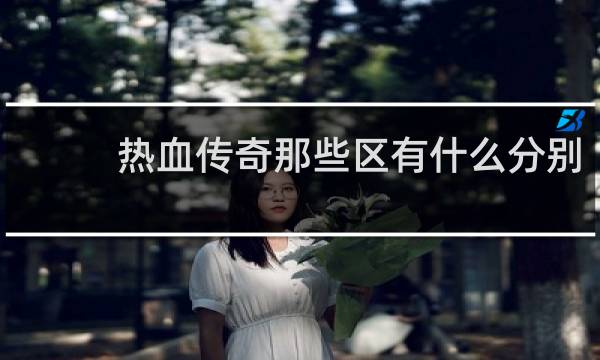 热血传奇那些区有什么分别