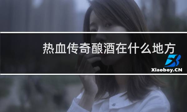 热血传奇酿酒在什么地方