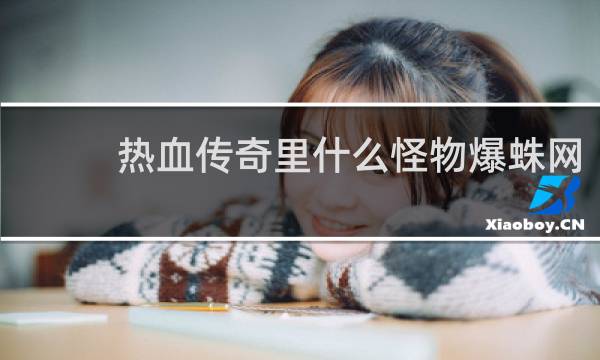 热血传奇里什么怪物爆蛛网