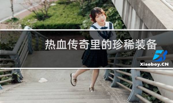热血传奇里的珍稀装备