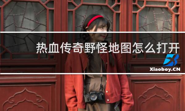 热血传奇野怪地图怎么打开