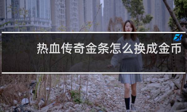 热血传奇金条怎么换成金币