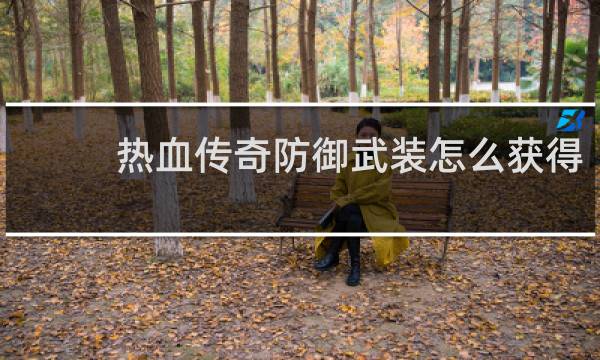 热血传奇防御武装怎么获得