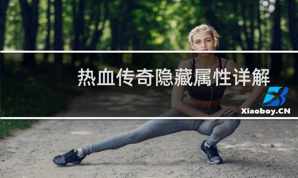 热血传奇隐藏属性详解