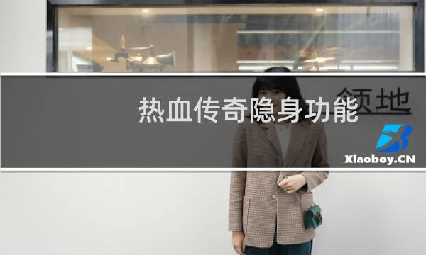 热血传奇隐身功能