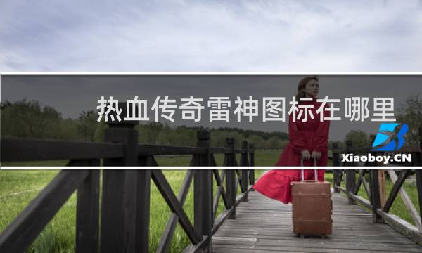热血传奇雷神图标在哪里