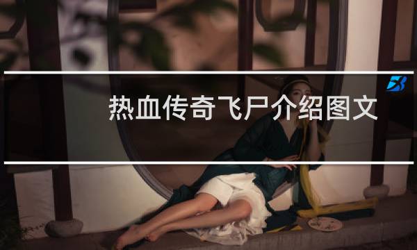 热血传奇飞尸介绍图文