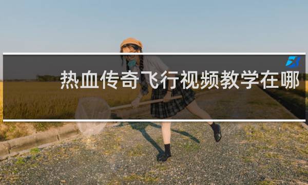 热血传奇飞行视频教学在哪