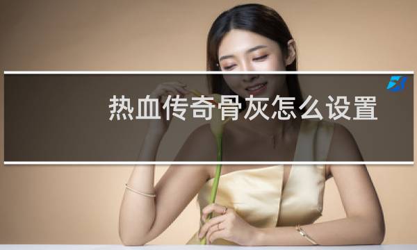 热血传奇骨灰怎么设置