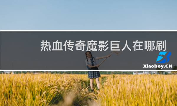 热血传奇魔影巨人在哪刷