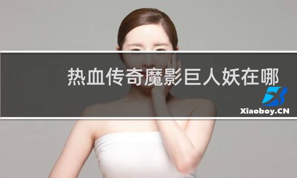 热血传奇魔影巨人妖在哪