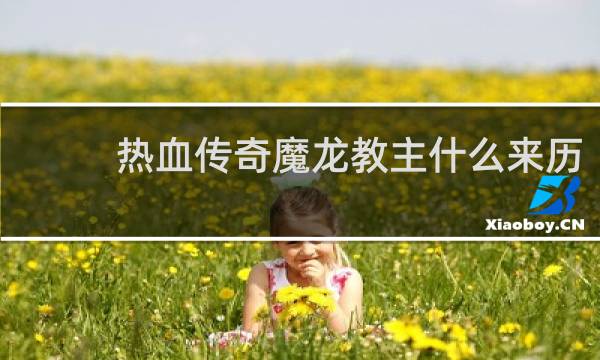 热血传奇魔龙教主什么来历
