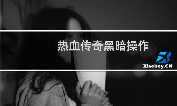 热血传奇黑暗操作