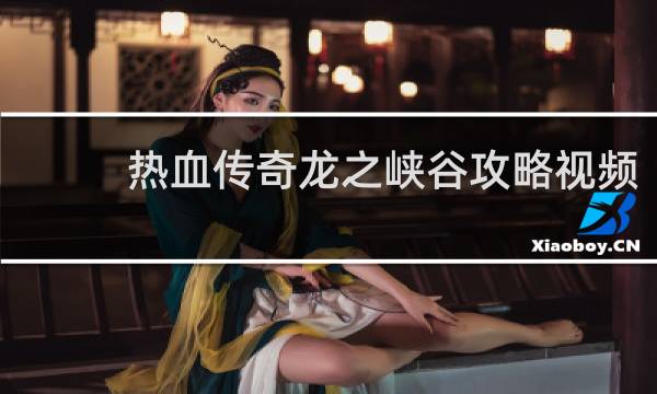 热血传奇龙之峡谷攻略视频