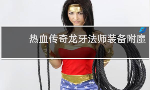 热血传奇龙牙法师装备附魔