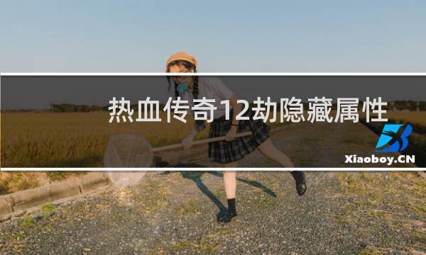热血传奇12劫隐藏属性