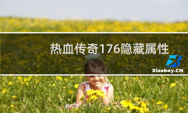 热血传奇176隐藏属性