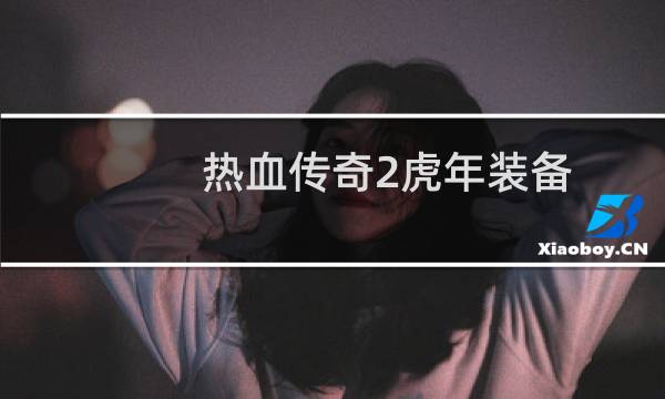 热血传奇2虎年装备
