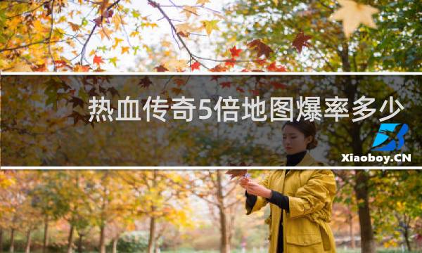 热血传奇5倍地图爆率多少