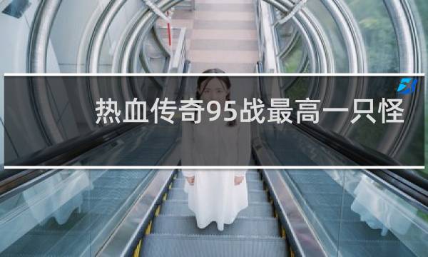 热血传奇95战最高一只怪