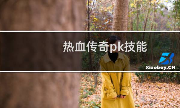 热血传奇pk技能