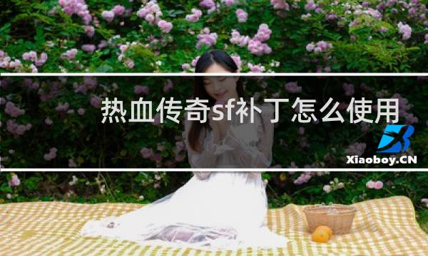 热血传奇sf补丁怎么使用