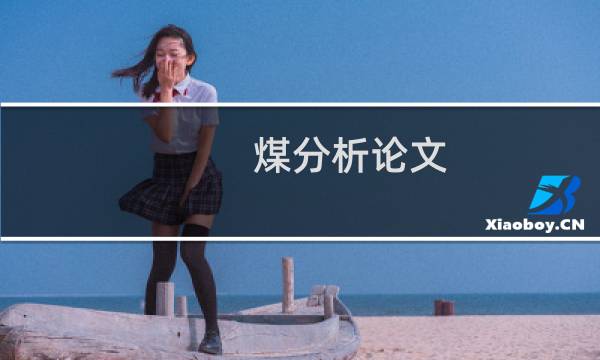 煤分析论文