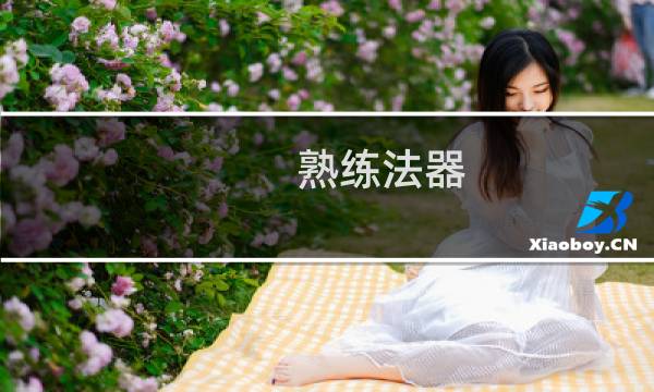 熟练法器 攻略